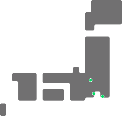 The Bath & Bed の全国 MAP